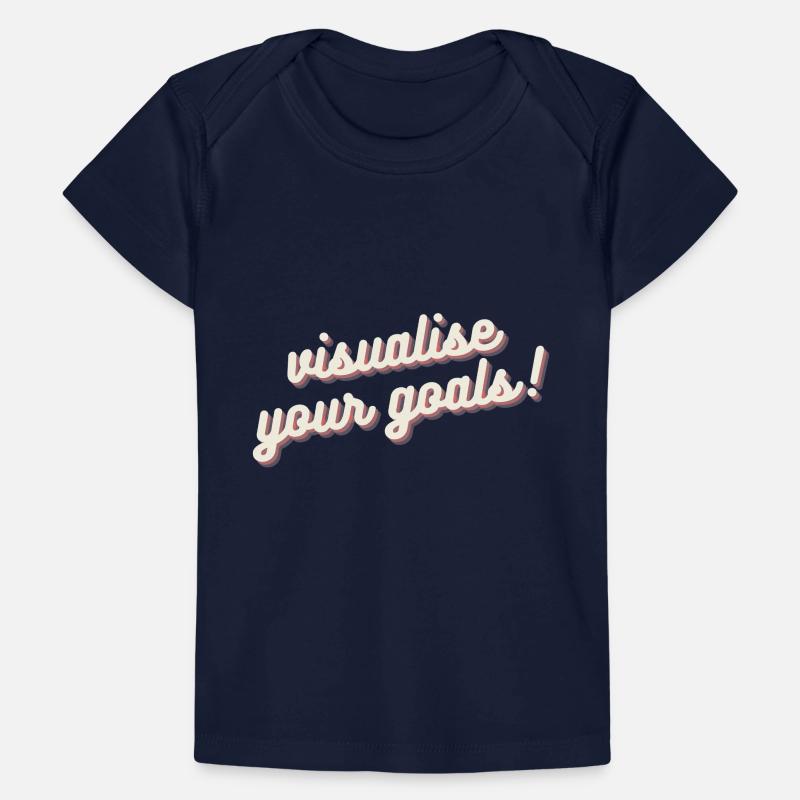Objectifs Visualiser l’autosuggestion d’affirmation T-shirt Premium bébé bio