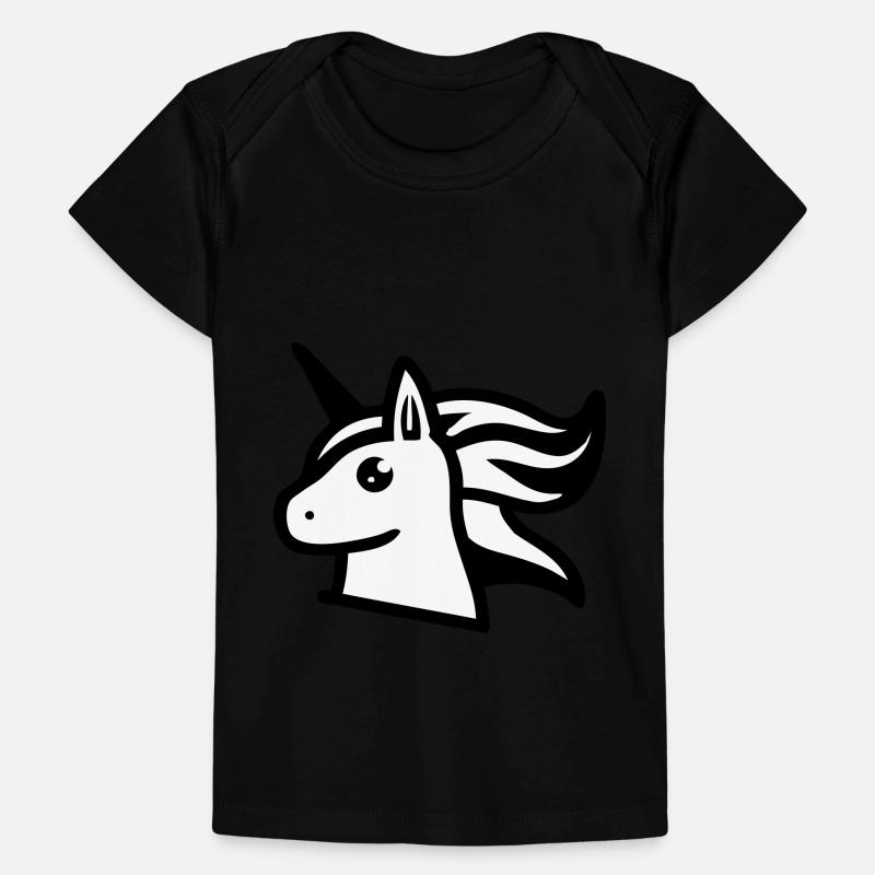 Süßes Einhorn im Comicstil Baby Premium Organic T-Shirt