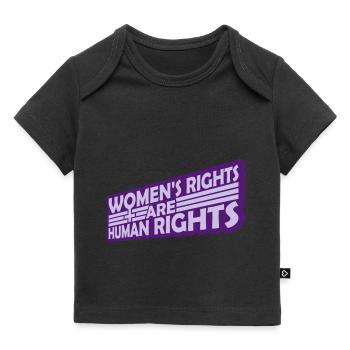 womens rights feminist quote - Baby Premium Organic T-shirt - black - Front