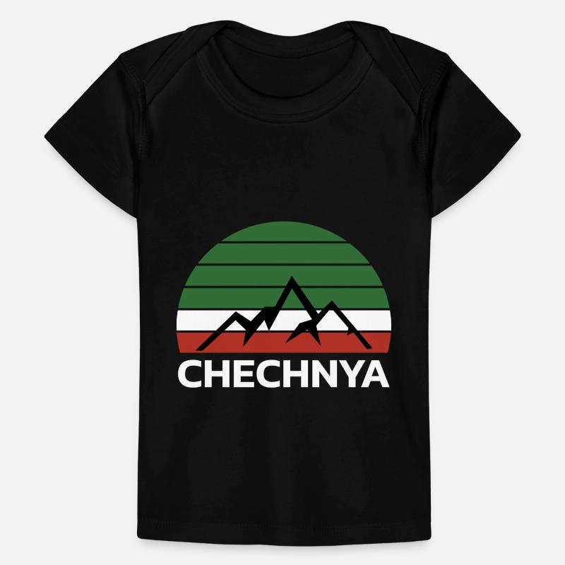 Chechnya Chechen Tschetschenien Tschetschene Flag Baby Premium Organic T-shirt