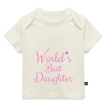 Best Daughter of the World - Baby Premium Organic T-shirt - dark navy - Front