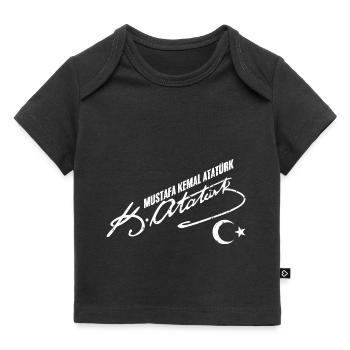 Awesome Türkiye Mustafa Kemal Atatürk With Ataturk - Baby Premium Organic T-Shirt - Schwarz - Vorne