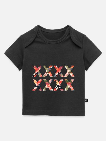 XXXXXXXX - Baby Premium Organic T-Shirt - Schwarz