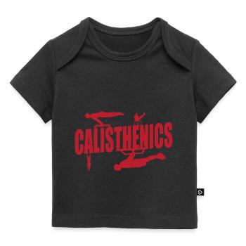 Calisthenics - Baby Premium Organic T-Shirt - Schwarz - Vorne