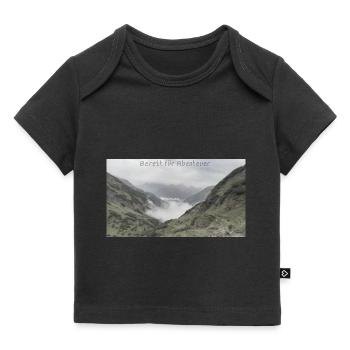 Bereit für Abenteuer - Baby Premium Organic T-Shirt - Schwarz - Vorne