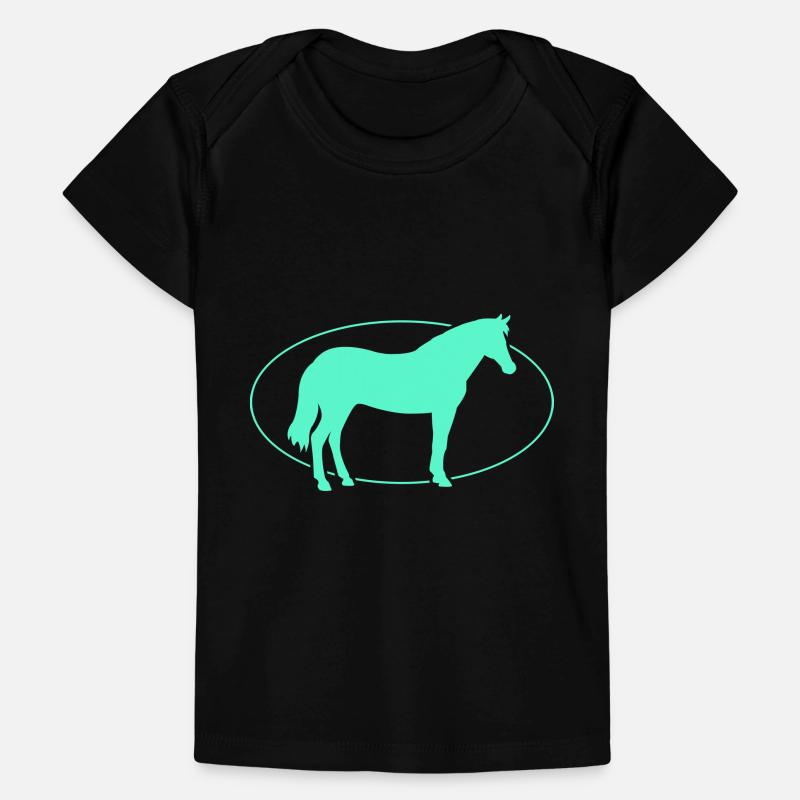 Pferd Cheval T-shirt Premium bébé bio
