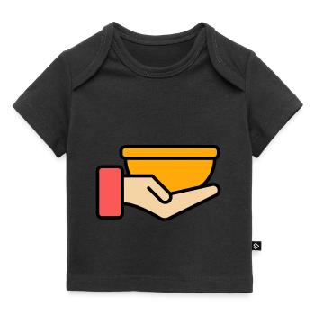 Suppe - Baby Premium Organic T-Shirt - Schwarz - Vorne