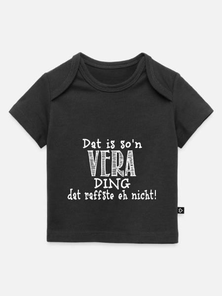 vera - Baby Premium Organic T-Shirt - Schwarz