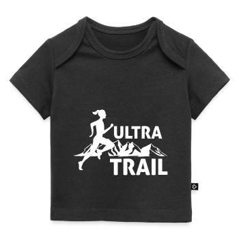 Ultra Trail femme t-shirt - T-shirt Premium bébé bio - noir - Devant