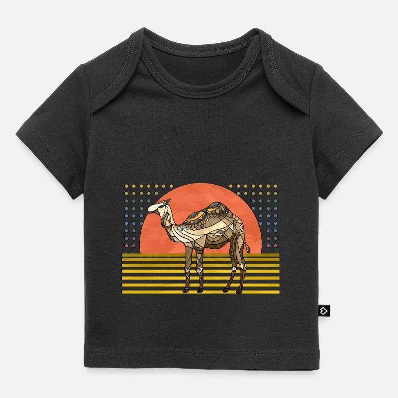 Chameau - T-shirt Premium bébé bio - noir