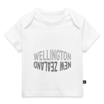 Wellington - New Zealand - NZ - Maori - Aotearoa - Baby Premium Organic T-shirt - dark navy - Front