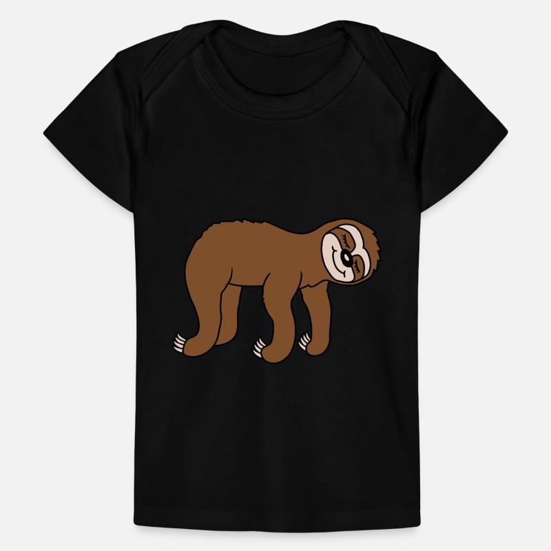Lying tired sloth sleeps Baby Premium Organic T-shirt