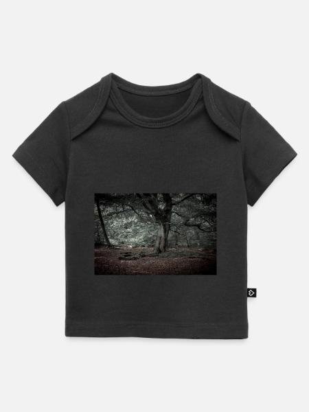 Im Märchenwald - Baby Premium Organic T-Shirt - Schwarz