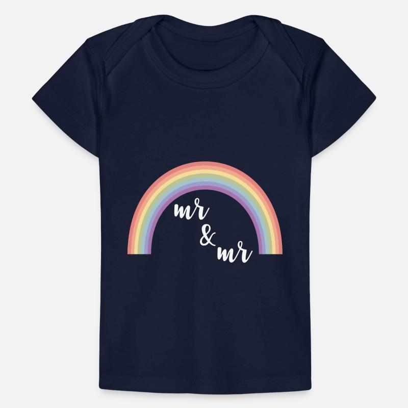 Mr and Mr Regenbogen Baby Premium Organic T-Shirt