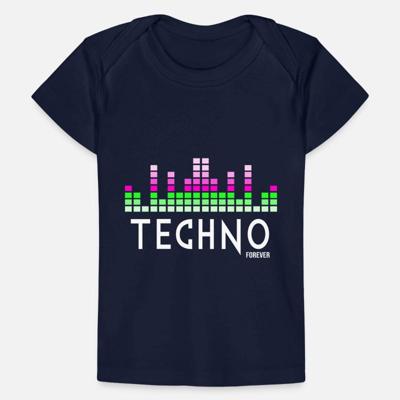 Techno forever Baby Premium Organic T-shirt