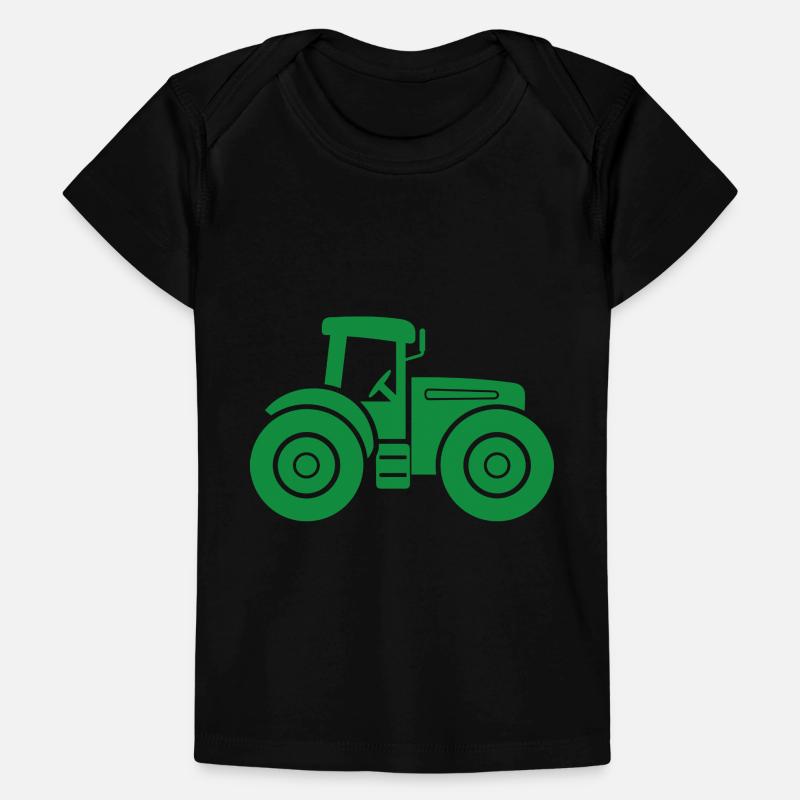 traktor T-skjorte Premium baby økologisk