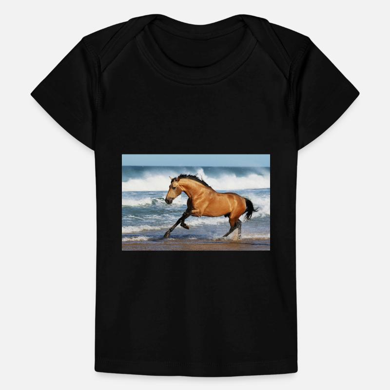 Pferde Baby Premium Organic T-Shirt