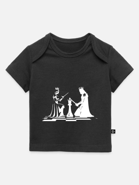 Schach - Baby Premium Organic T-Shirt - Schwarz