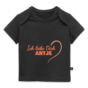 Cadeau pour Antje - T-shirt Premium bébé bio - noir - Devant