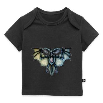 Chauve-souris - T-shirt Premium bébé bio - noir - Devant
