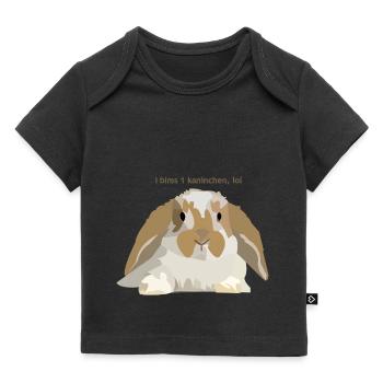 Kaninchen - Baby Premium Organic T-Shirt - Schwarz - Vorne