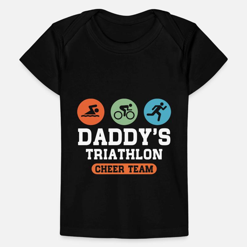 Triathlon Daddy Baby Premium Organic T-Shirt