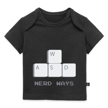 nerd way - Baby Premium Organic T-shirt - black - Front