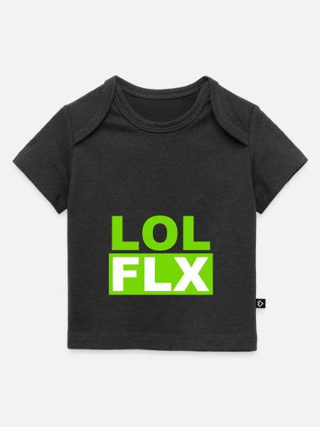 LOL FLX - Baby Premium Organic T-Shirt - Schwarz