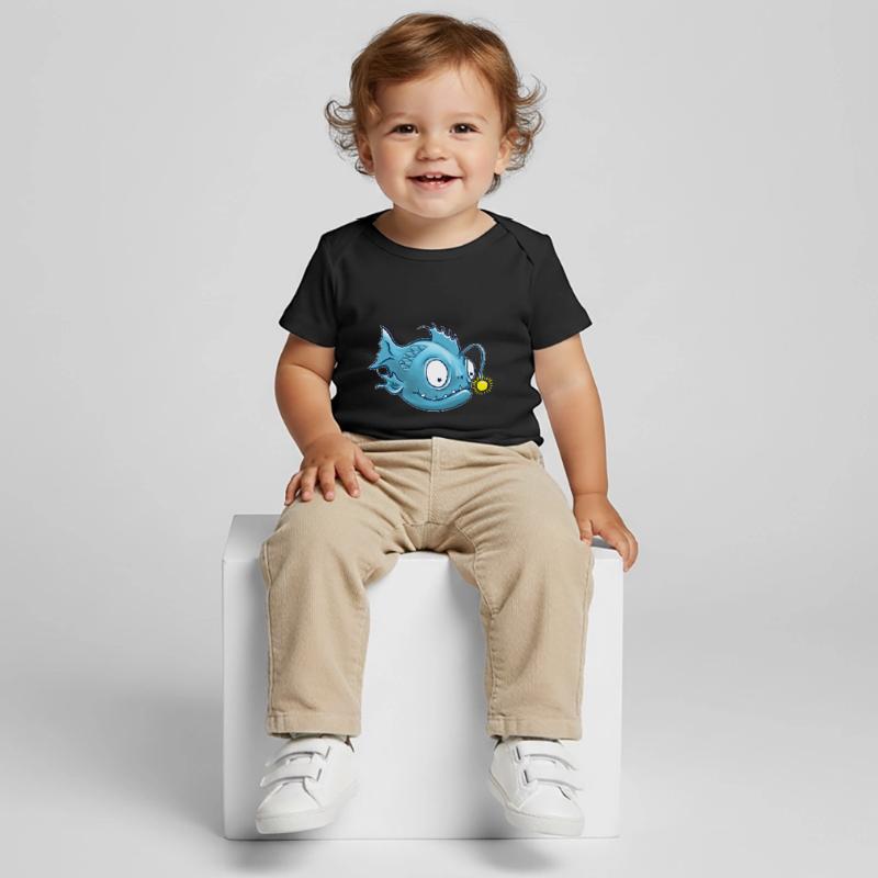 Laternenfisch oder auch Anglerfisch Baby Premium Organic T-Shirt
