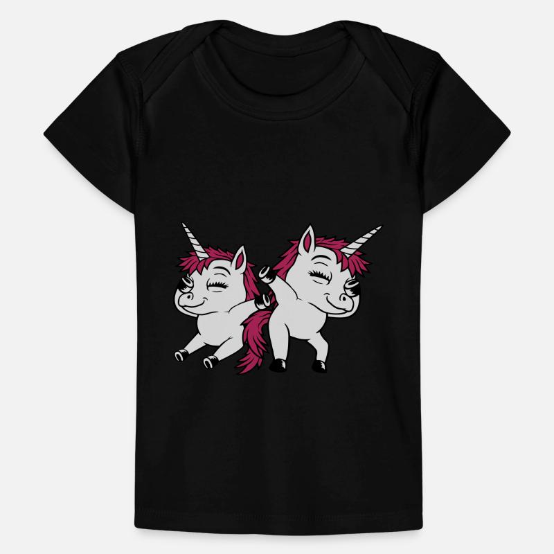 2 Dabbing dancing unicorns Baby Premium Organic T-shirt