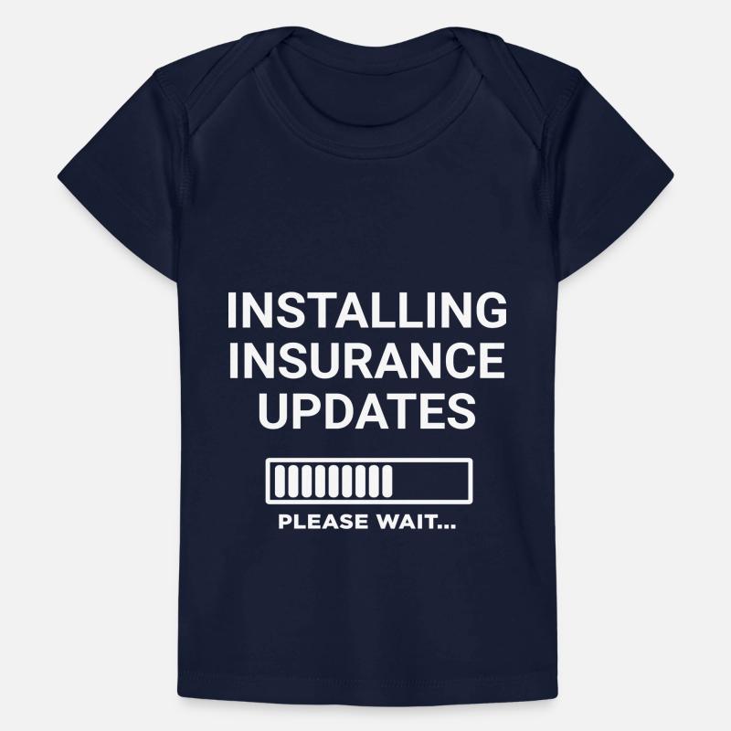 Installing Insurance Updates Please Wait Baby Premium Organic T-shirt