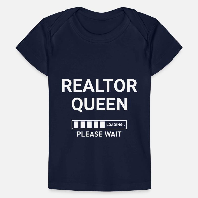 Realtor Queen Loading Please Wait Baby Premium Organic T-shirt