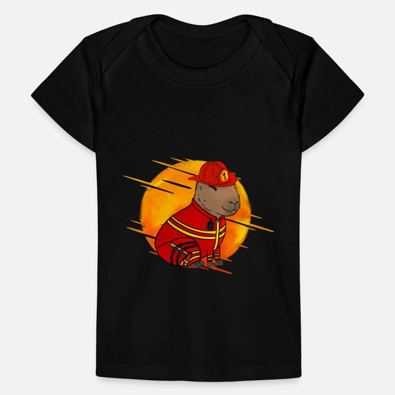 Pompier pompier Caypbara T-shirt Premium bébé bio