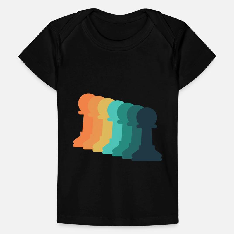 Échecs de jeu Vintage T-shirt Premium bébé bio