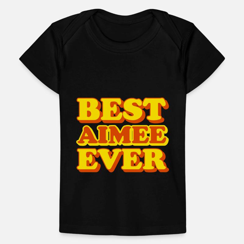 Aimee First Name Funny Gift Baby Premium Organic T-shirt