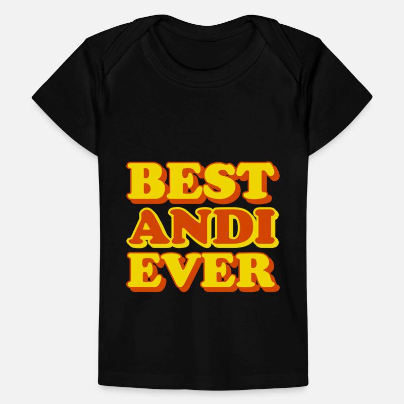 Andi First Name Funny Gift Baby Premium Organic T-shirt