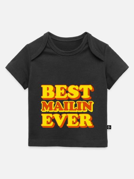 Cadeau amusant avec prénom Mailin - T-shirt Premium bébé bio - noir