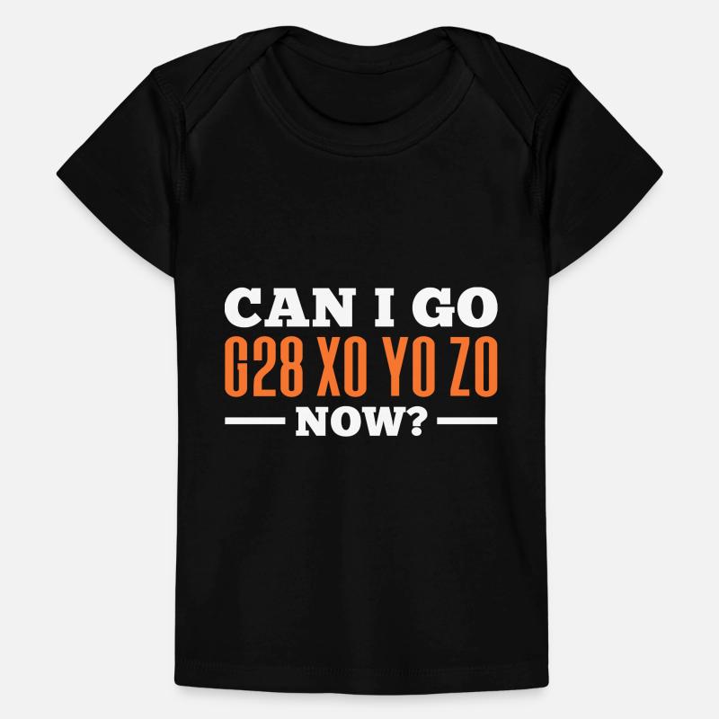 Puis-je passer à la commande numérique par machiniste Code métal T-shirt Premium bébé bio