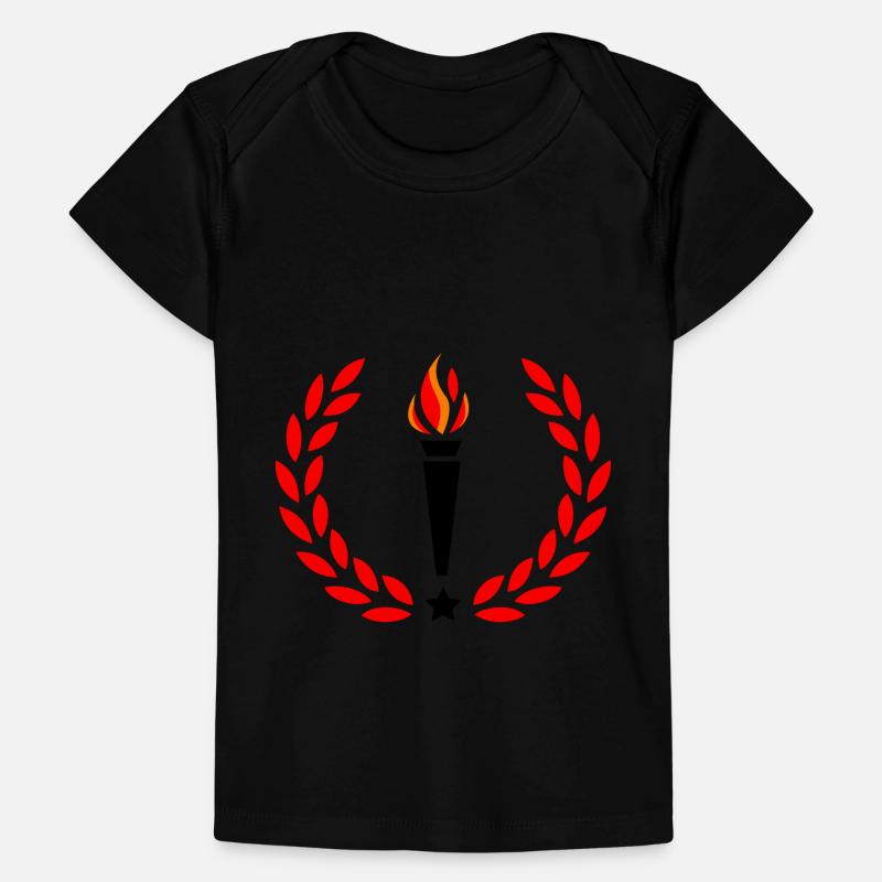 Torche de feu T-shirt Premium bébé bio