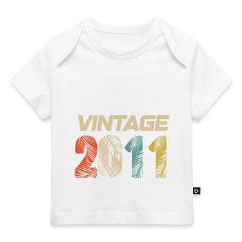 Vintage 2011 Retro - Best Seller - Baby Premium Organic T-shirt - dark navy - Front