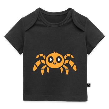 Spinne - Baby Premium Organic T-Shirt - Schwarz - Vorne