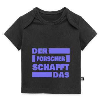 Researcher as work - Baby Premium Organic T-shirt - black - Front