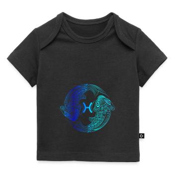 Planche de travail poisson 1 - T-shirt Premium bébé bio - noir - Devant