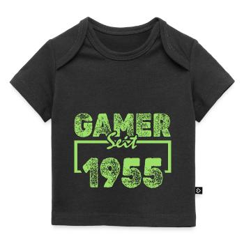 1955 - Baby Premium Organic T-Shirt - Schwarz - Vorne