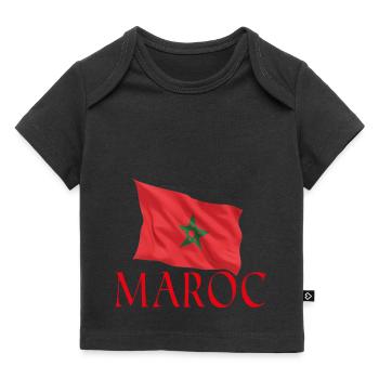 maroc - T-shirt Premium bébé bio - noir - Devant