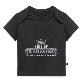 Warzone King Un seul joueur Gift Duty Calls - T-shirt Premium bébé bio - noir - Devant