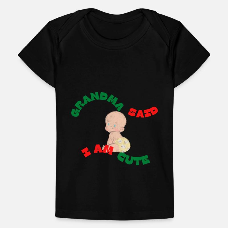 Oma sagte, ich bin süß Baby Premium Organic T-Shirt