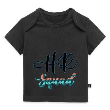 Spécialiste du recrutement de l’escouade RH Ressources humaines - T-shirt Premium bébé bio - noir - Devant