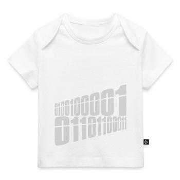 Binär Code Programm Sprache - Baby Premium Organic T-Shirt - Dunkelnavy - Vorne