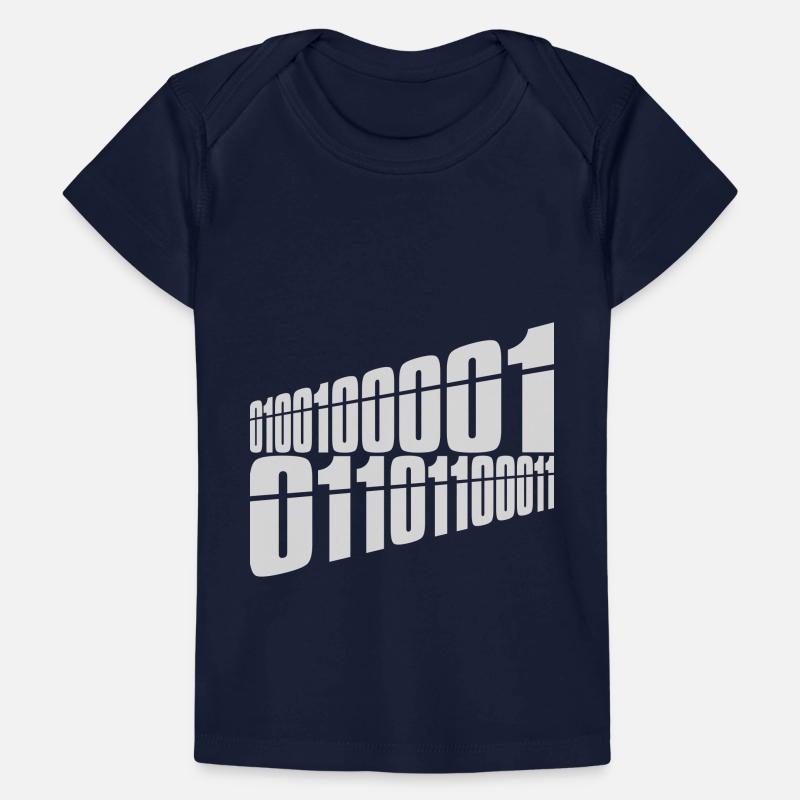 Binär Code Programm Sprache Baby Premium Organic T-Shirt